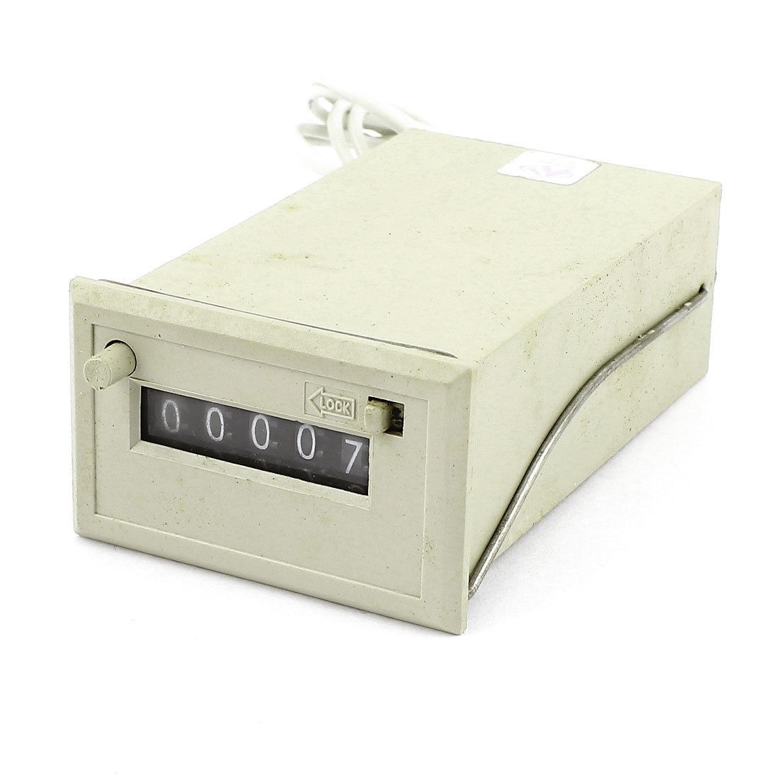 CSK5-NKW AC 220V Electrical Count 5-Digit Electronmagnet<wbr/>ic Counter Gray