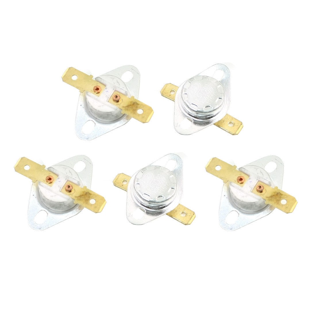 5 x NC Ceramic Temperature Switch Thermostat 135 Degree Celsius KSD301