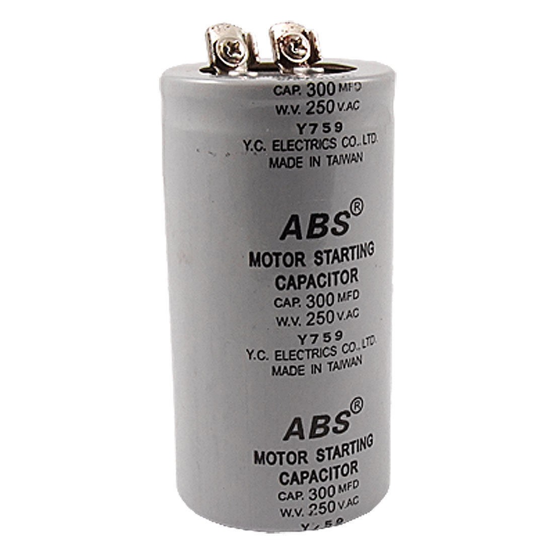 300MFD 300uF AC 250V Screw Terminal Motor Starting Capacitor