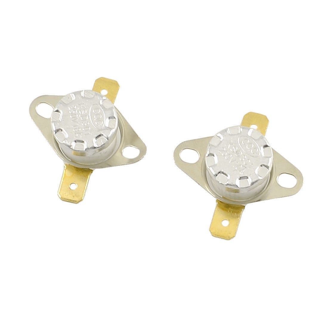 2 Pcs KSD301 140C Normal Closed Ceramic Thermostat Switch