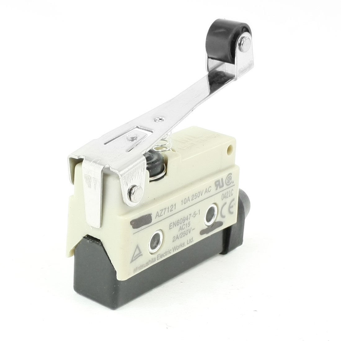 AZ7121 AC 250V 10A Long Hinge Lever Enclosed Basic Limit Switch SPDT NO NC