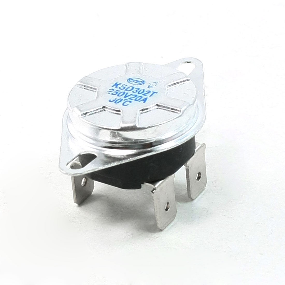 80 Celsius NC. KSD302T Vertical Mount Temperature Control Switch AC250V 20A