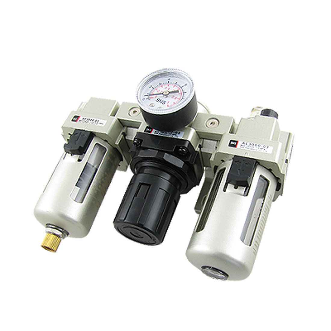 AC3000-03 Pneumatic Air Filter Regulator Lubricator New
