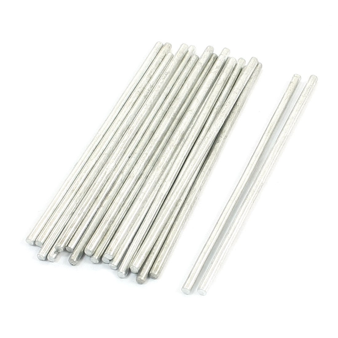 20 Pcs Metal Round Rods Axles 66mm x 2mm for RC Helicopter Toy