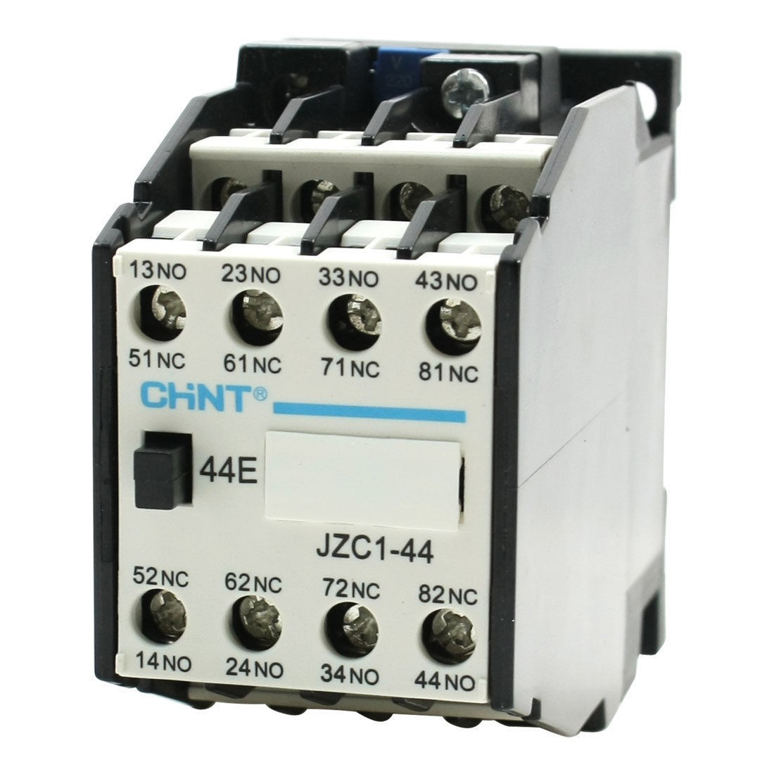 JZC1-44 AC Contactor Type Relay 220V/264V Coil 3 Phase 3 Pole 4NO + 4NC