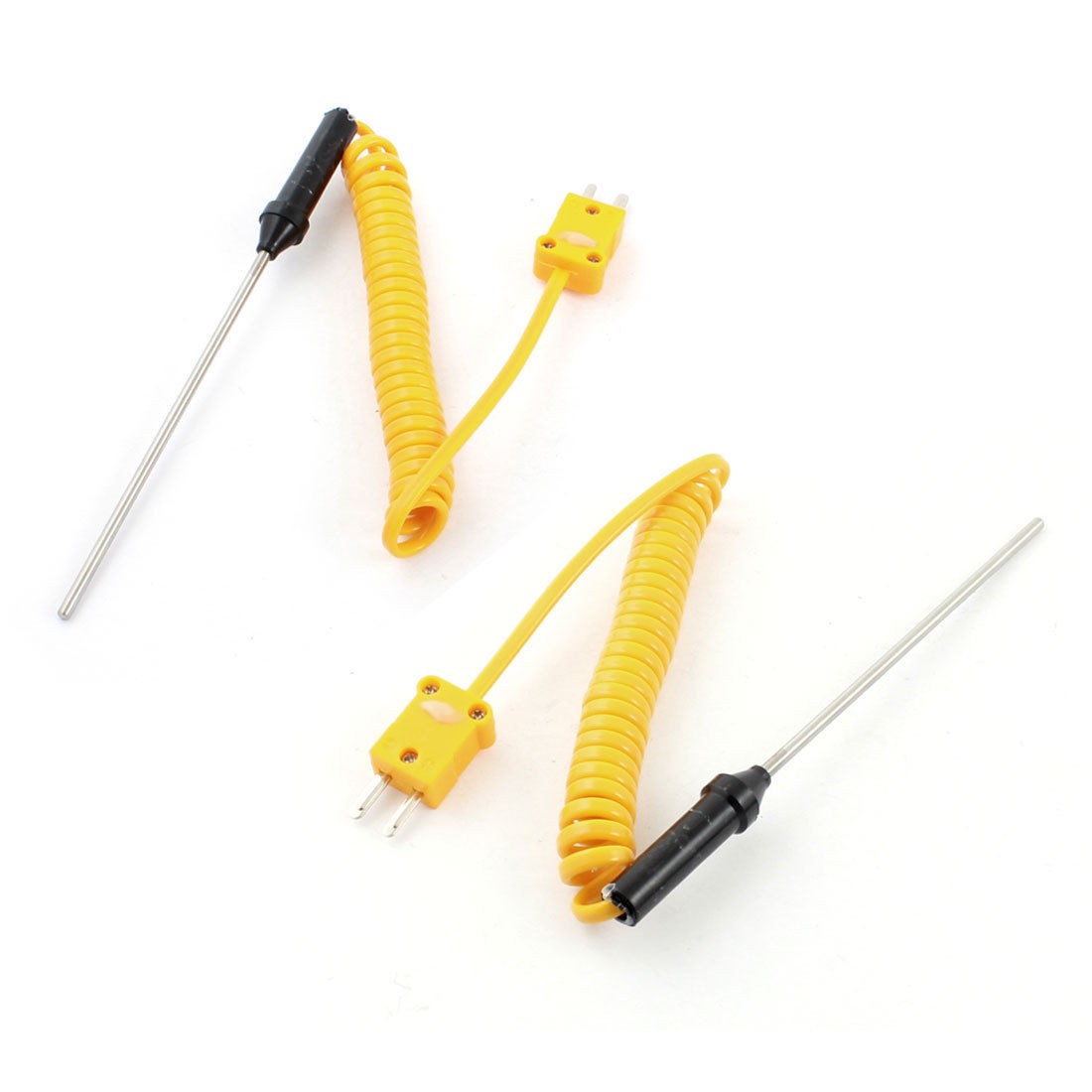 2 Pcs 0-500 Celsius K Type 19cm Length Temperature Sensor Thermocouple Probe