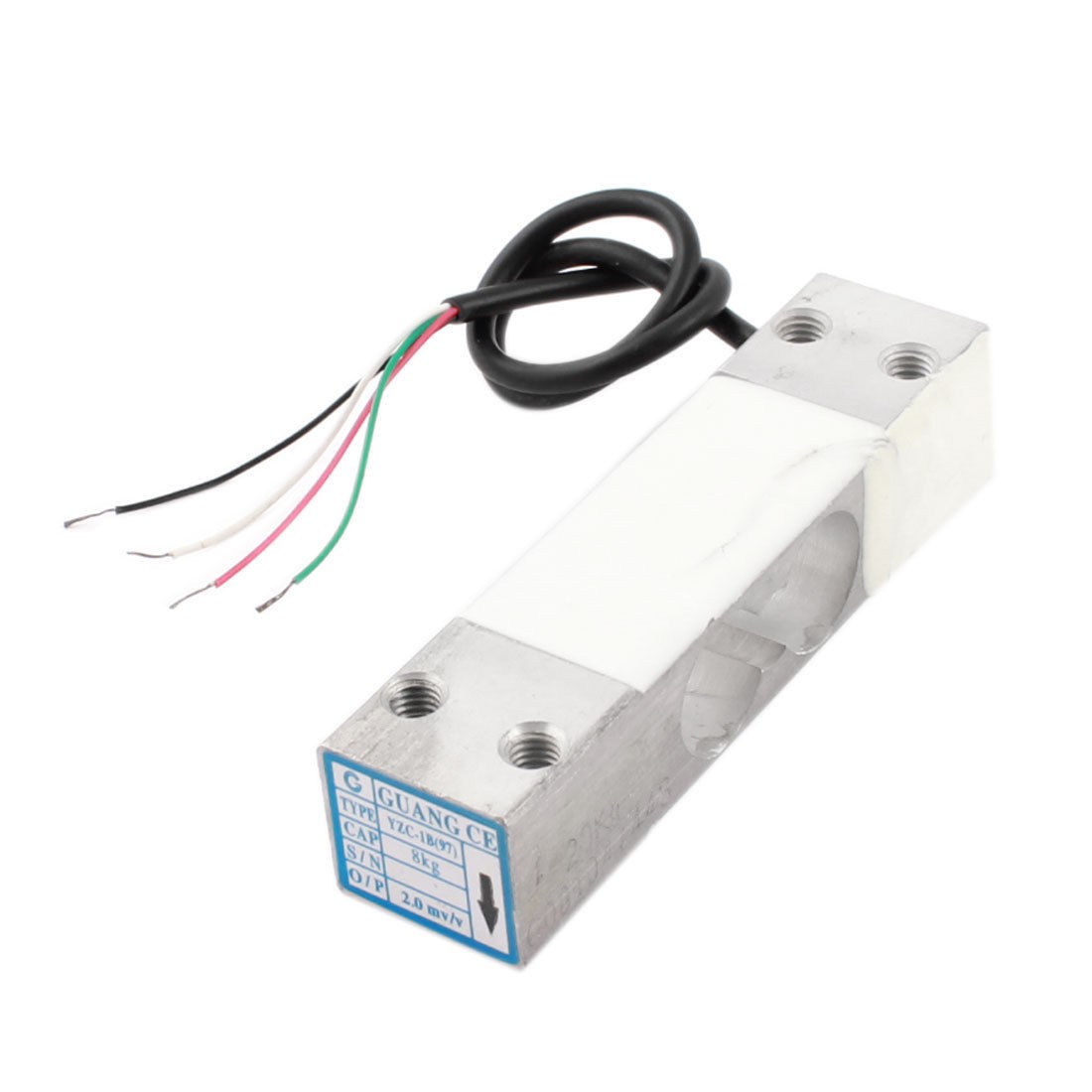 YZC-97 Rectangle Aluminium Alloy Electronic Platform Scale Load Cell 8Kg