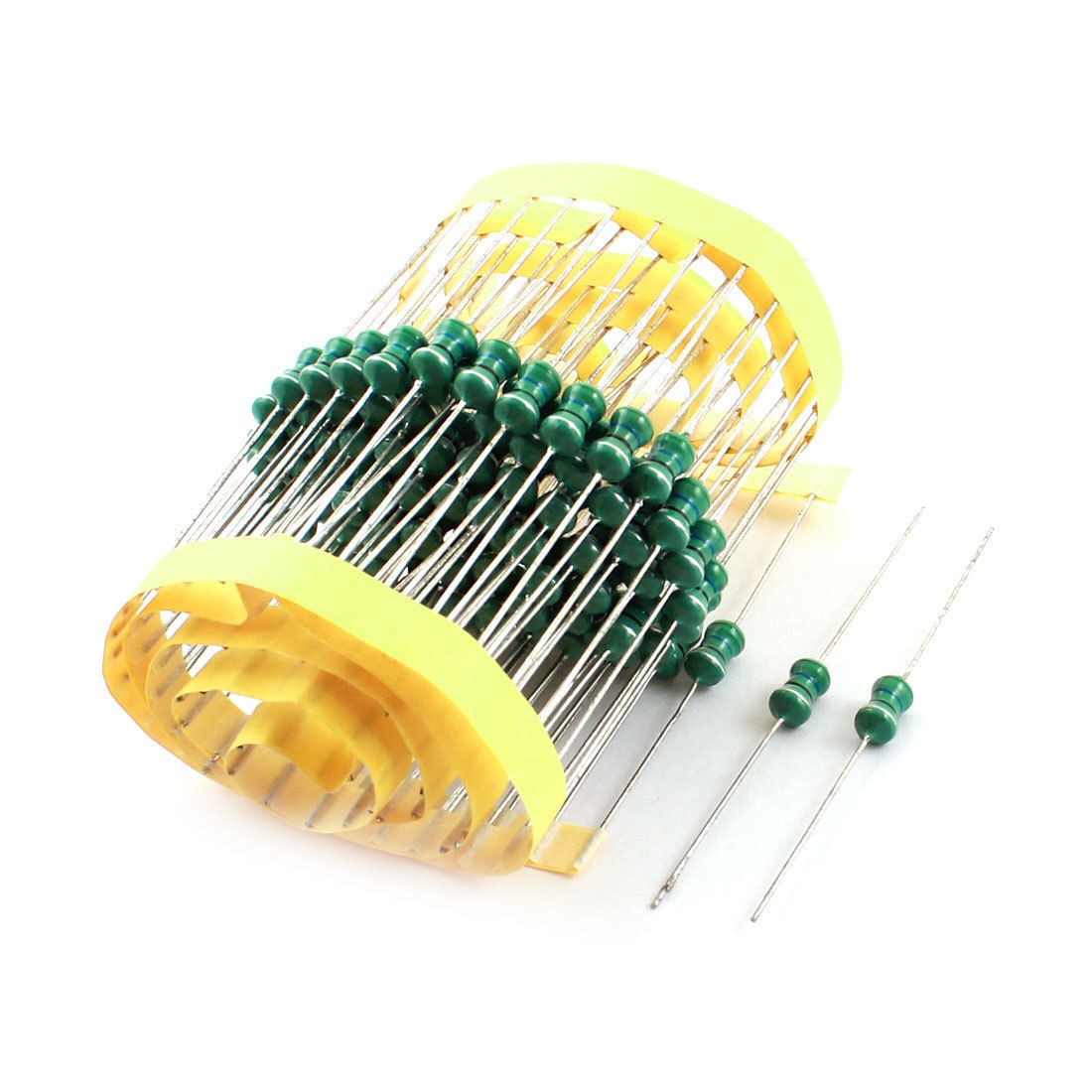 PCB Board 56uH 5x10mm 0510 1W 10% Tolerance Axial Color Ring Inductors 200pcs