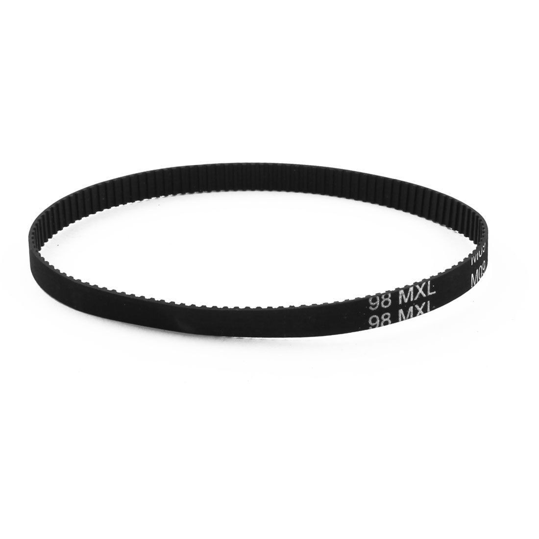 98MXL025 123-Tooth 6.4mm Width Black Industrial Synchronous Timing Belt 9.8"