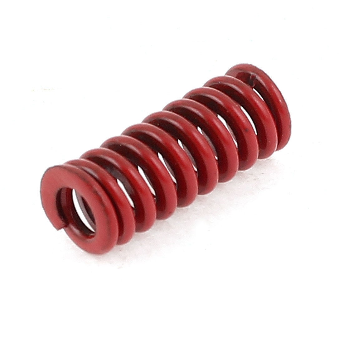 Red Medium Load Press Flat Coil Compression Die Spring 6mm x 3mm x 15mm
