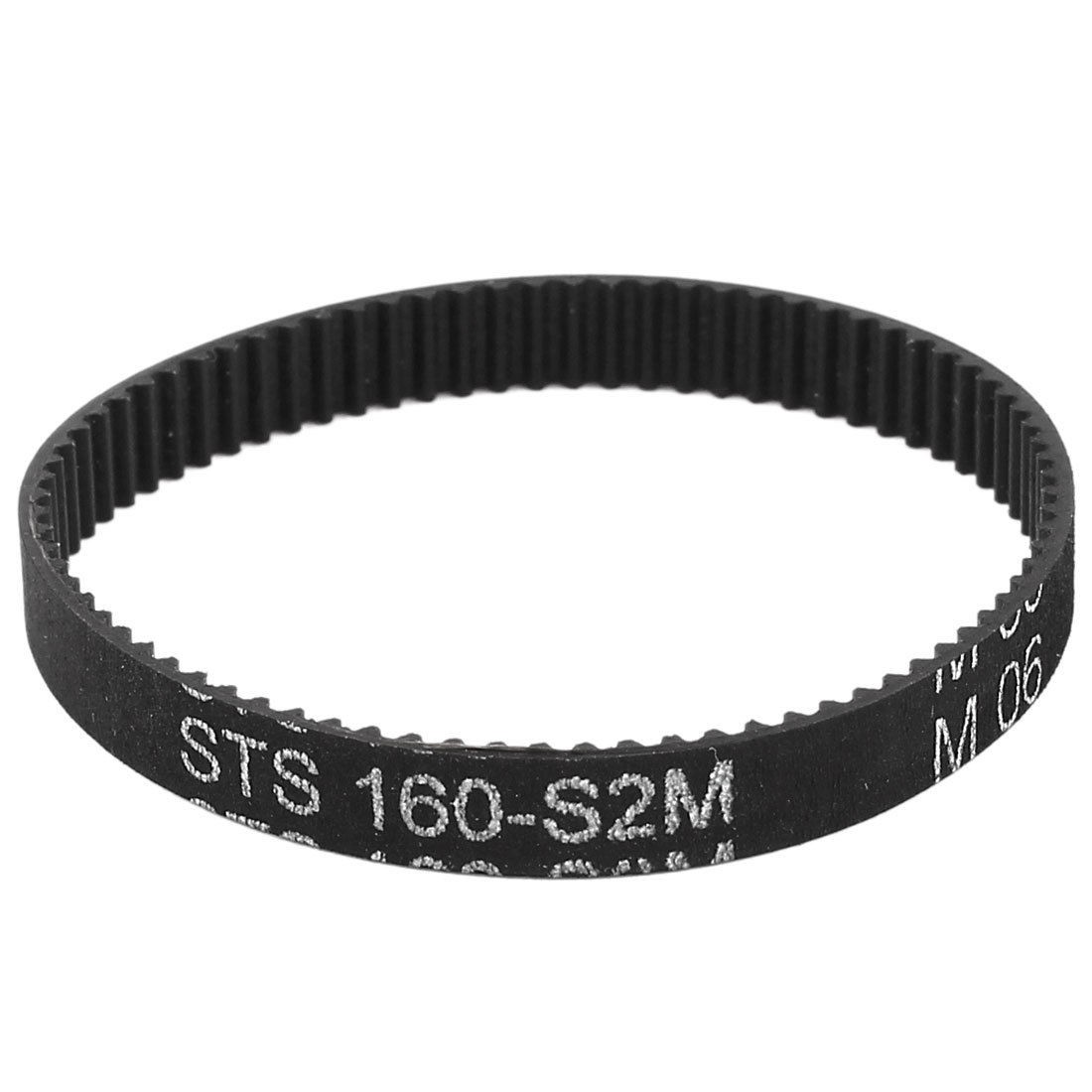 S2M-160 6mm Width 2mm Pitch 80 Teeth CNC Timing Belt for Stepper Motor