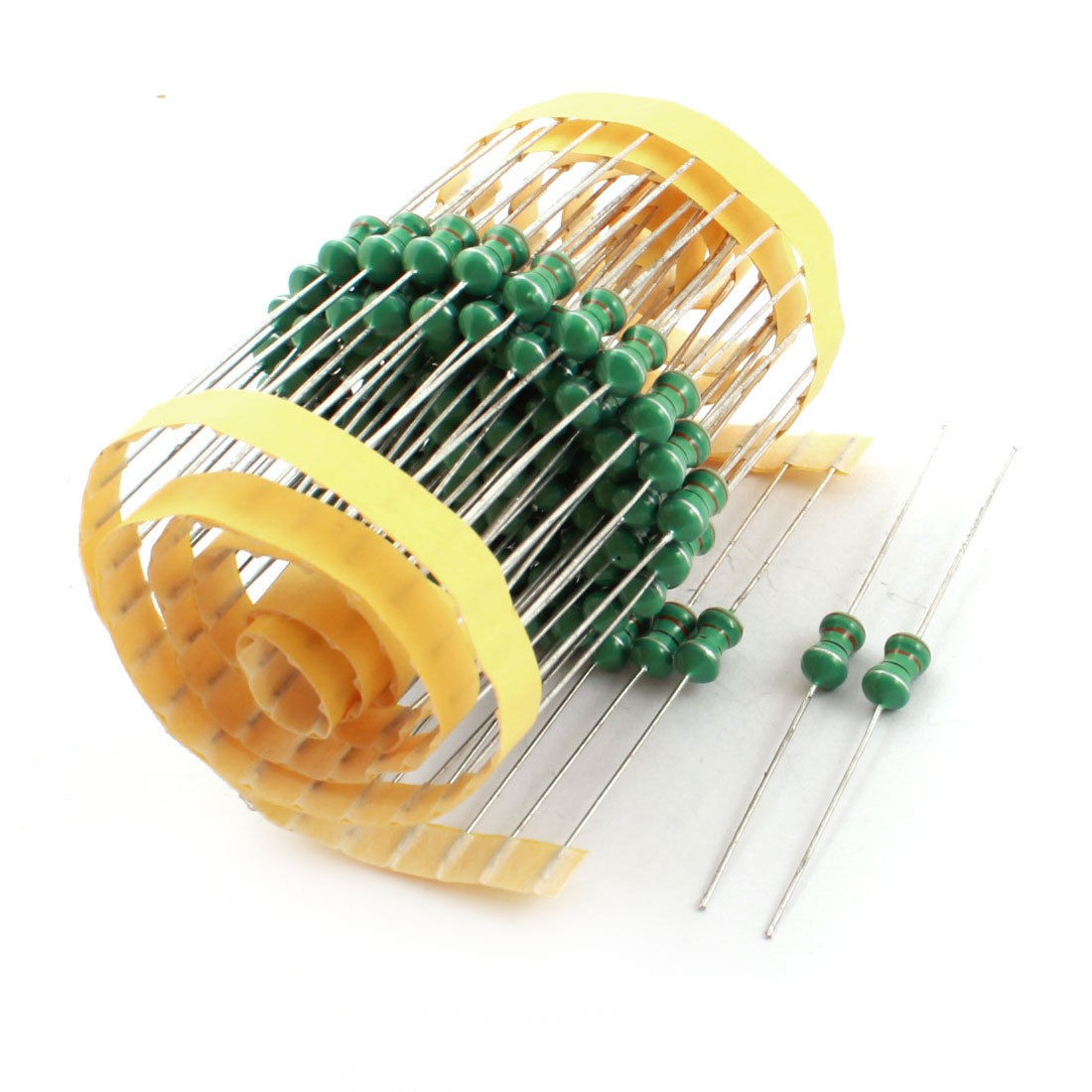 50 Pcs Through Hole Mount 33uH 0510 1W 10% Color Ring Inductors 5x10mm