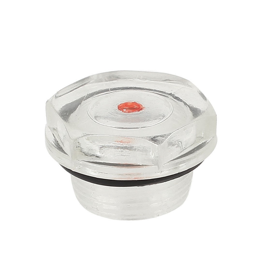 Repair Parts 20mm Dia Male Thread Air Compressor Oil Level Liquid Sight Glass