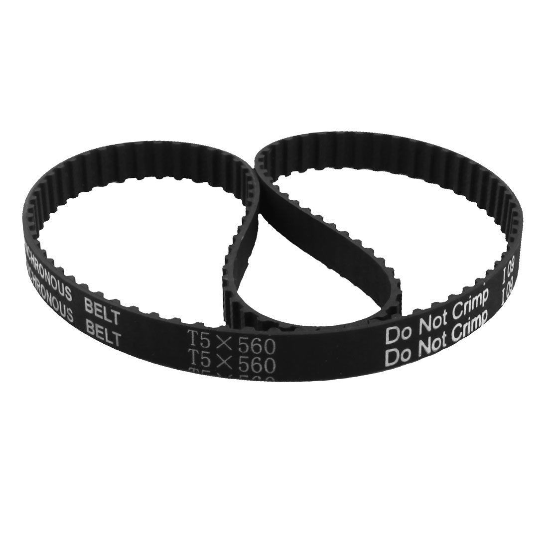 T5x560 112-Tooth 10mm Width 5mm Pitch CNC Machine Synchronous Timing Belt 560mm