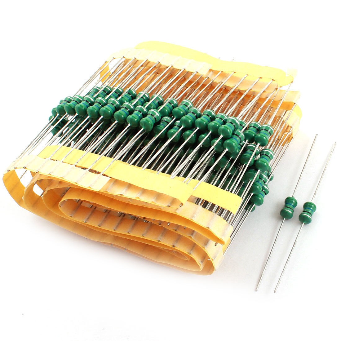 200pcs 5x10mm 56uH 1W 10% Tolerance Color Ring Inductors for PCB Board
