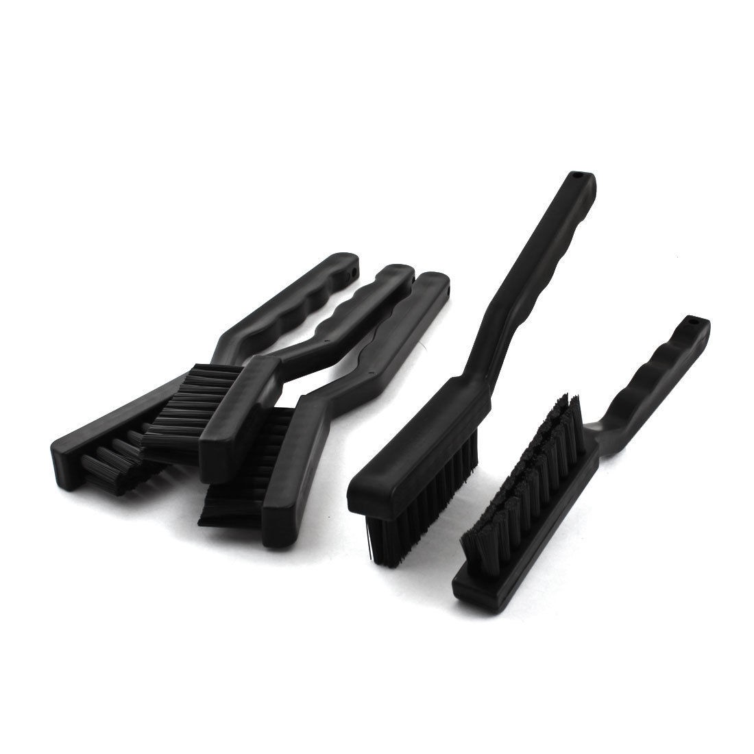 Black Nonslip Handle PCB ESD Anti Static Dust Brush Cleaning Tool 17.5cm 5 Pcs