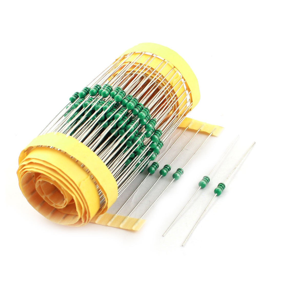 200pcs 1mH 3x7mm 0307 1/4W Power Axial Color Ring Inductors for PCB Board