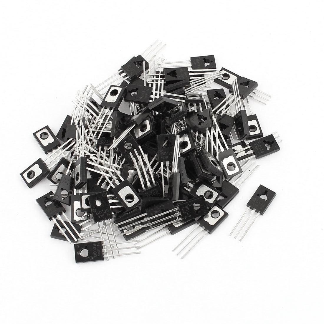 100 x BD139 NPN TO-126 Power Transistors 100V 1.5A 8W