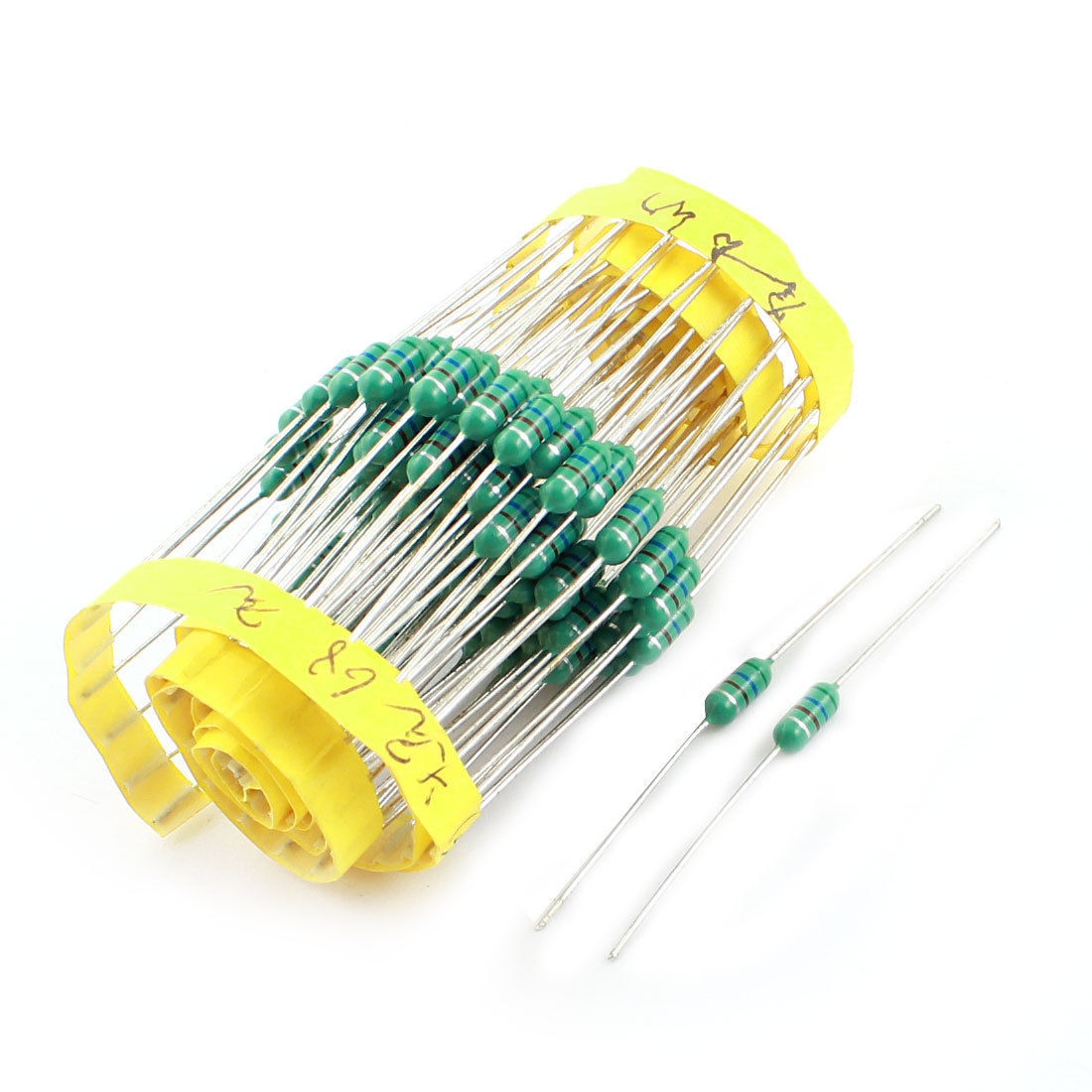 100Pcs Through Hole Mount 560uH 0410 1/2W 10% Color Ring Inductors 4x10mm