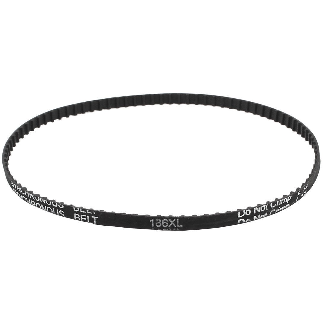 CNC Variable Speed Drive Timing Belt 93 Teeth 6.4mm Width 186XL 025