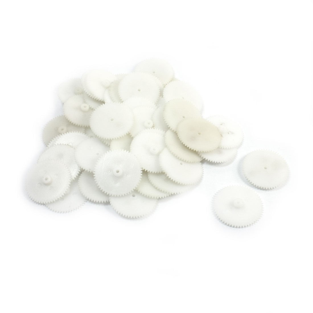 50 Pcs 29mmx2mm 56 Teeth Plastic Single Reduction Motor Gear for RC Airplane