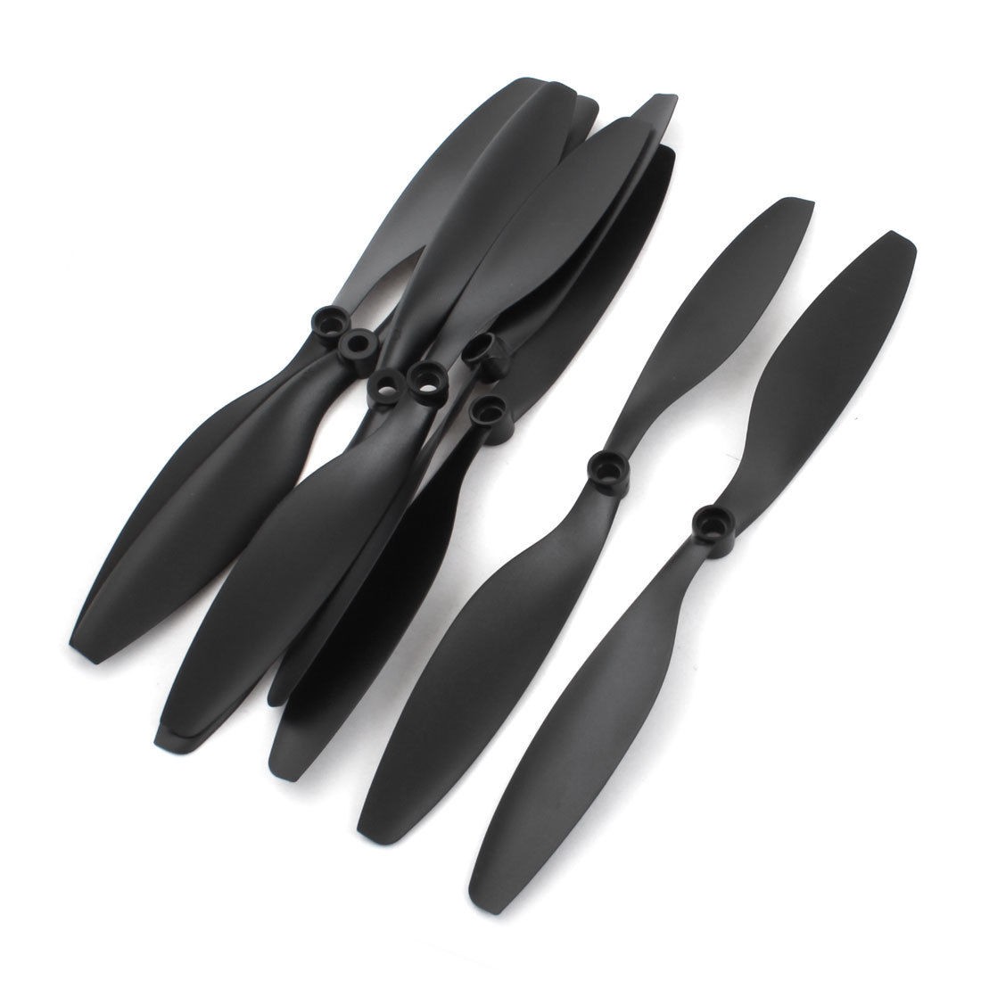 RC Quadcopter Parts Black Plastic CW/CCW Propeller 10x4.5" 1045 2 Pairs