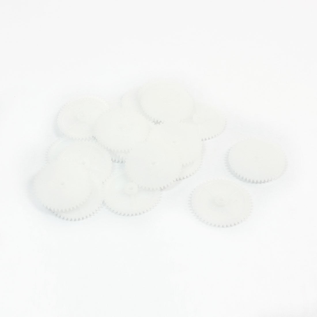 20Pcs 24mm x 2mm 46 Teeth Single Reduction Plastic Motor Gear for RC Toy Car