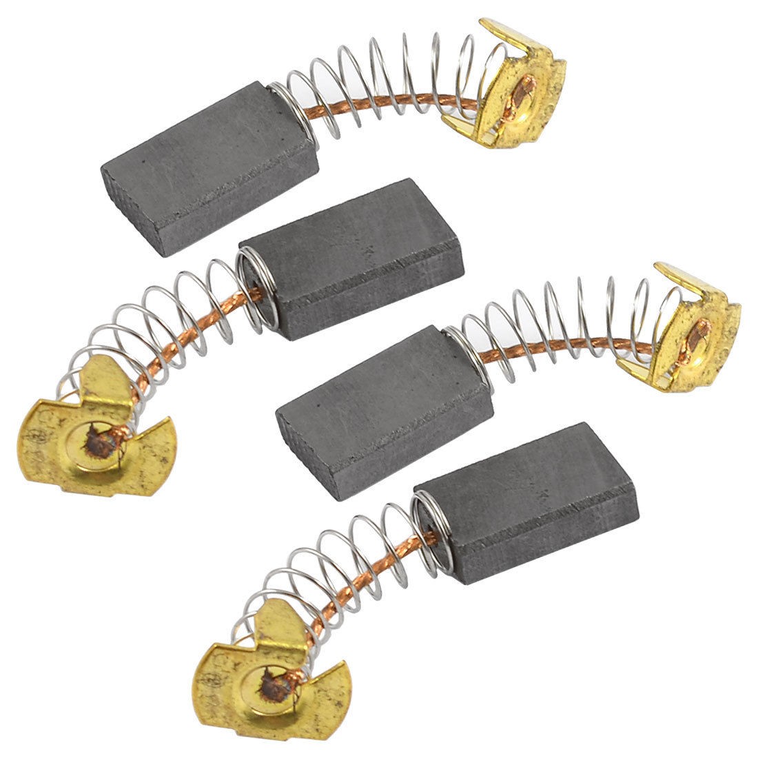 4 Pcs DC Electric Motor 7/16" x 1/5" x 43/64" Carbon Brushes