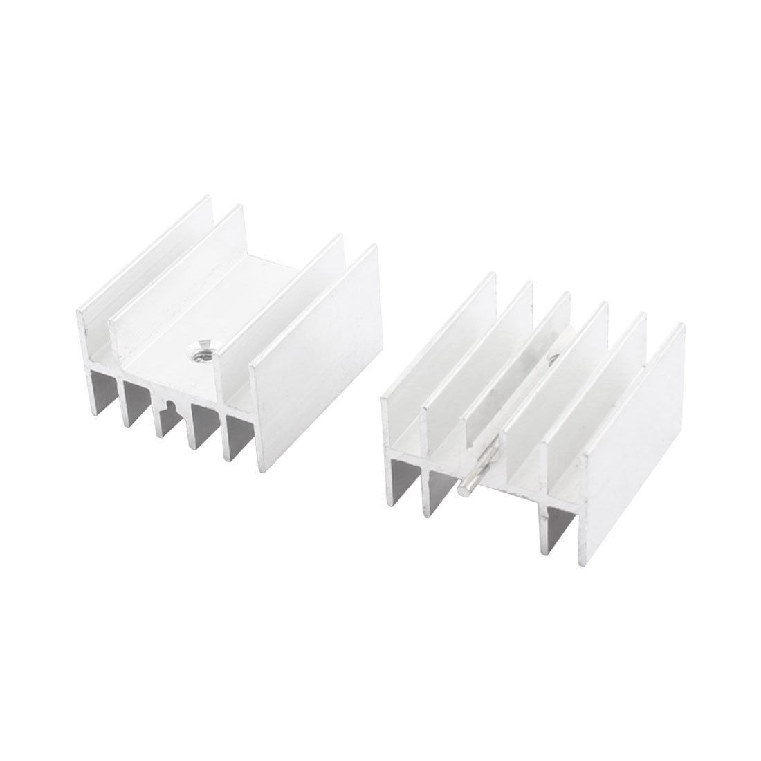 2pcs Spare Parts 23x16x25mm Aluminium Heatsink Cooling Fin for PCB Board
