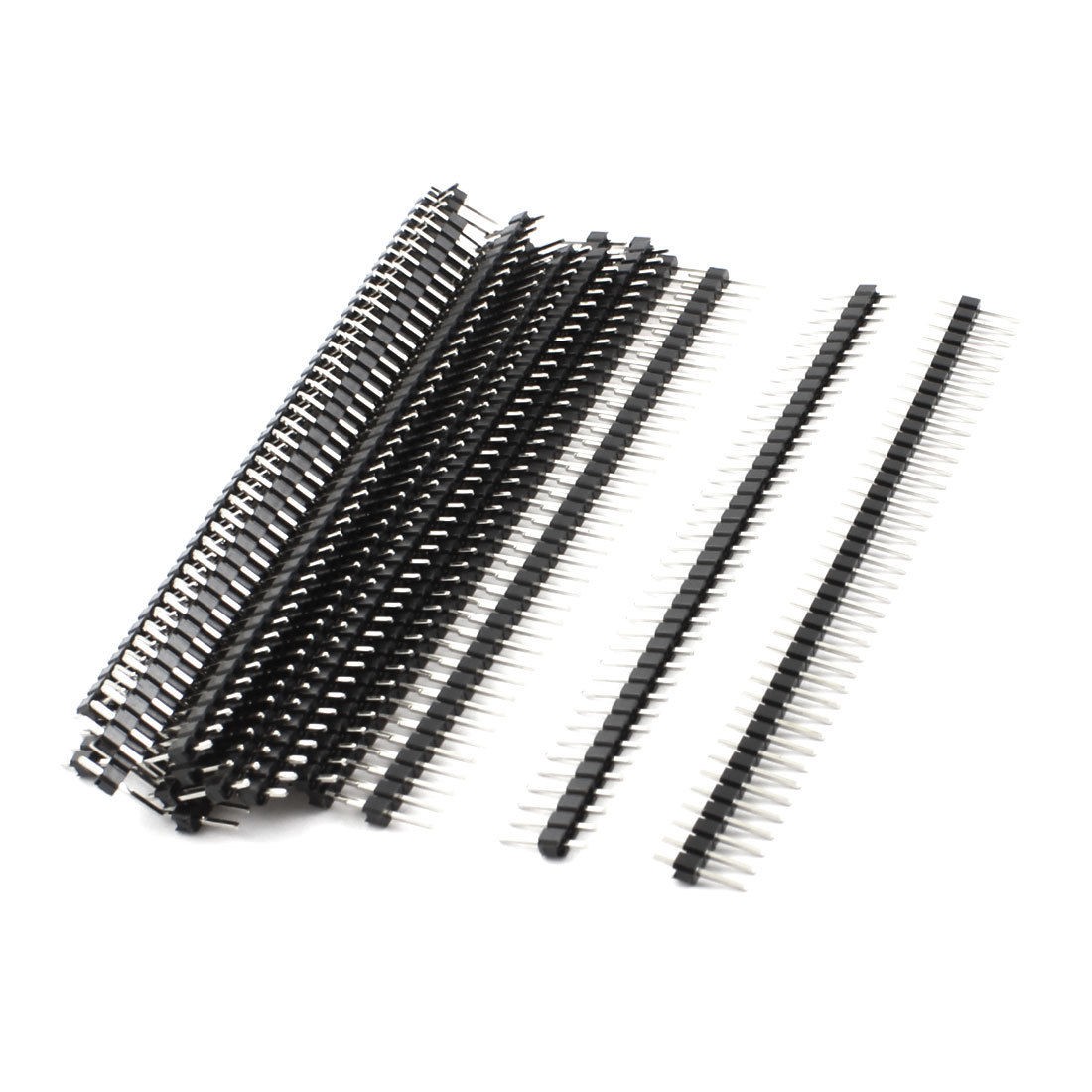 2 54mm Spacing 1x40 40 Pin Male Pin Header Strip 11mm Length 20pcs