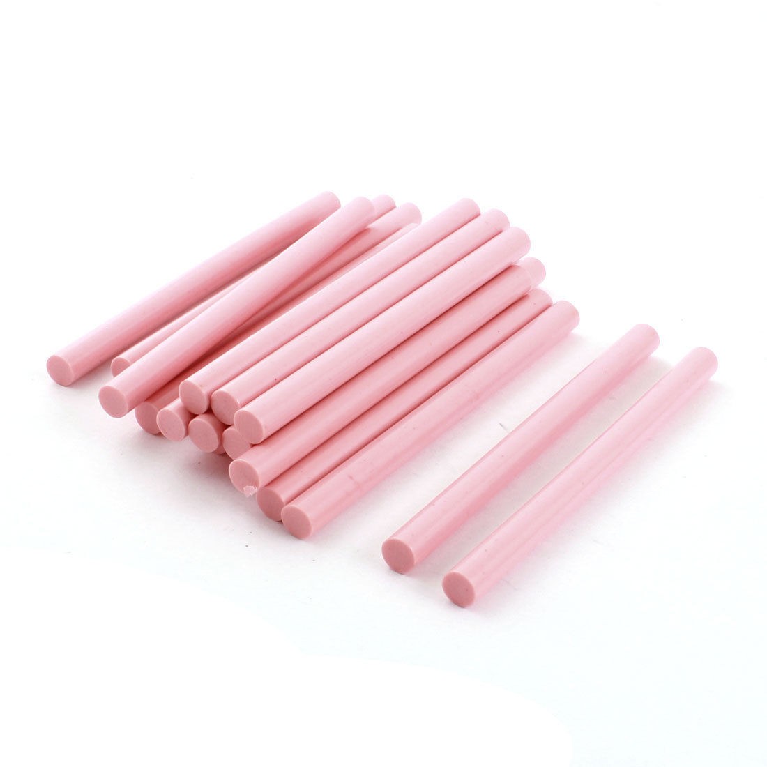 20pcs 7x100mm Pink Hot Melt Glue Gun Adhesive Sticks for Soldering Iron