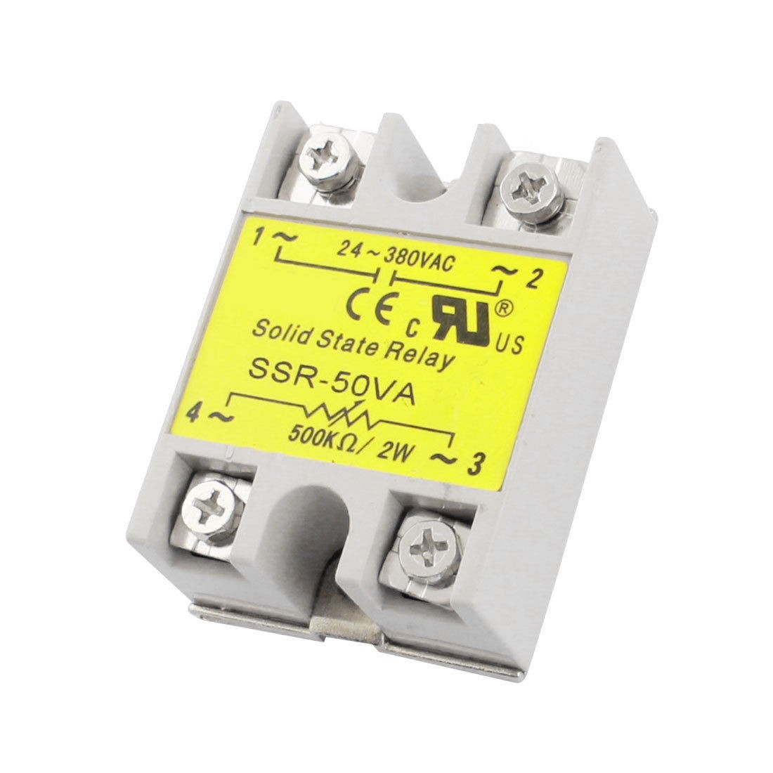 SSR-50VA AC 24-380V 50VA Metal Base Single Phase Solid Module State Relay
