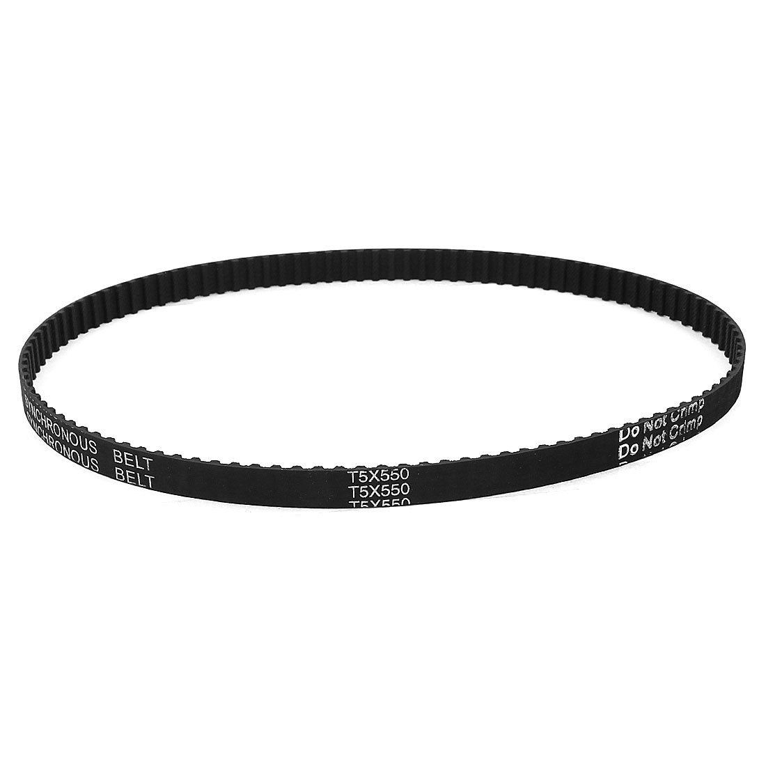 Sander Speed Control Drive Rubber Timing Belt 110 Teeth 10mm Wide T5x550