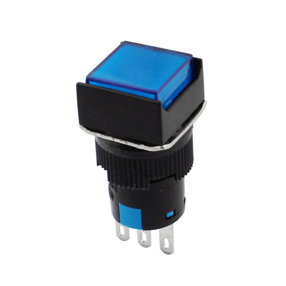 AC 250V 5A SPDT Non Locking Push Button Switch + 3pcs DIY Wiring Terminal