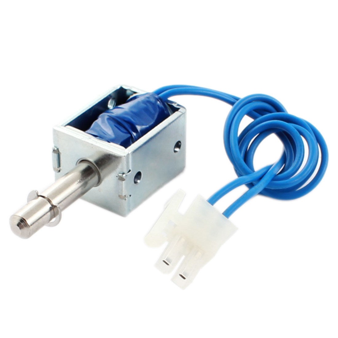 DC 12V 12W 170g Force 5mm Stroke Pull Type Solenoid Electromagnet