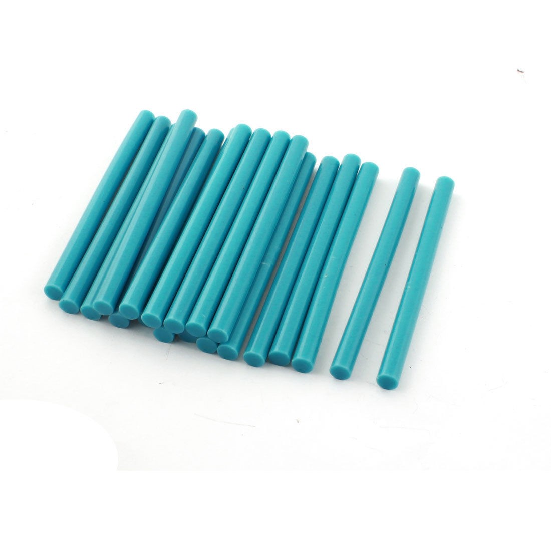 20 Pcs Teal Hot Melt Glue Gun Adhesive Sticks 7mm x 100mm