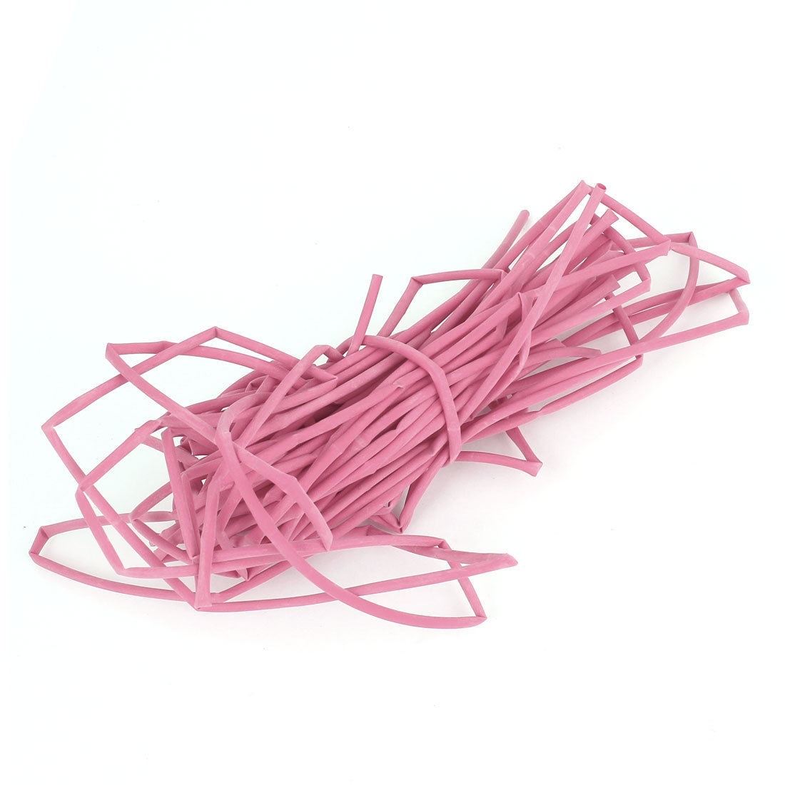 4 Pcs 5mm Dia 2:1 Ratio Heat Shrinkable Tube Shrink Tubing 2.2m Length Red