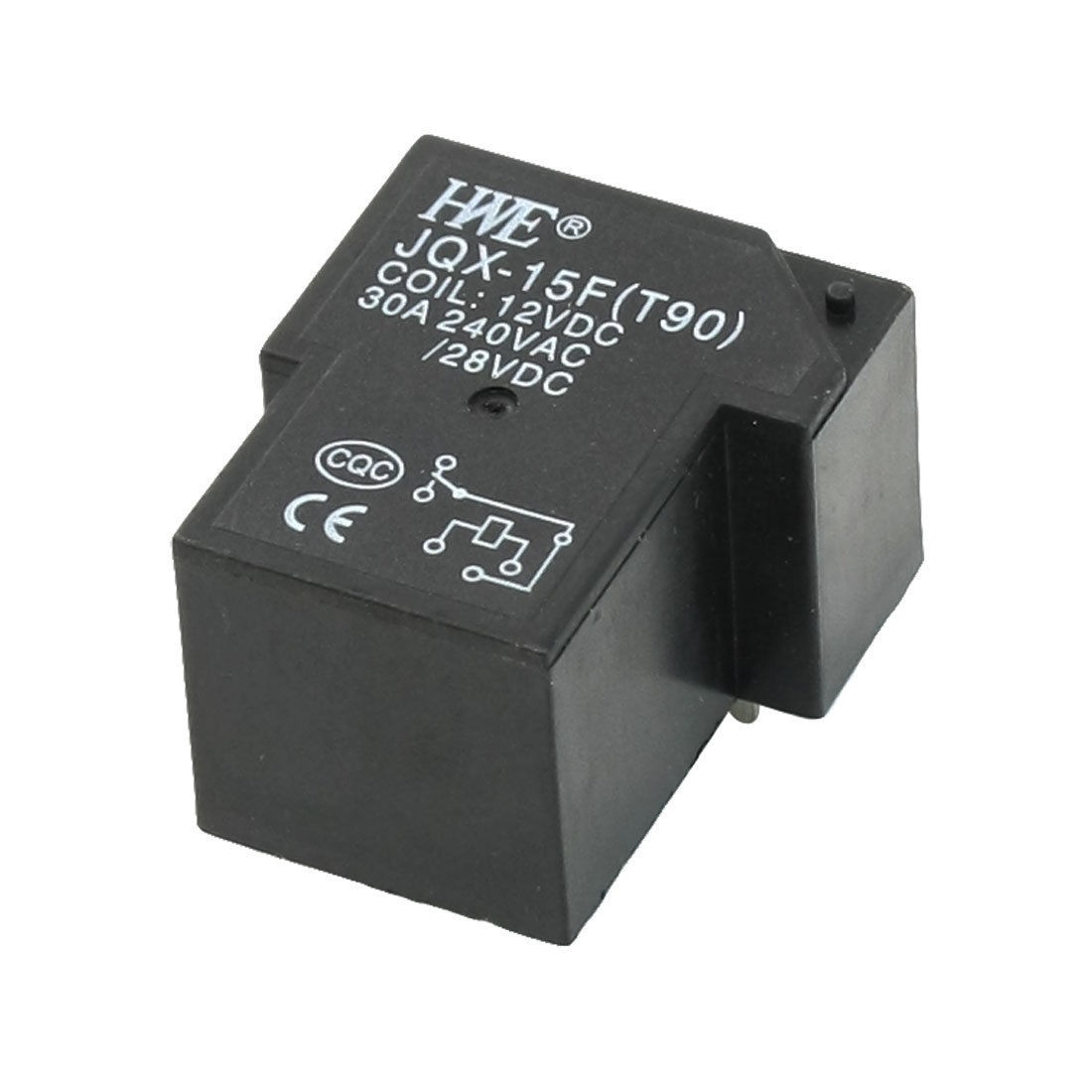 DC 12V Coil 30A AC 240V/28VDC Contact 6 Pin Miniature Relay