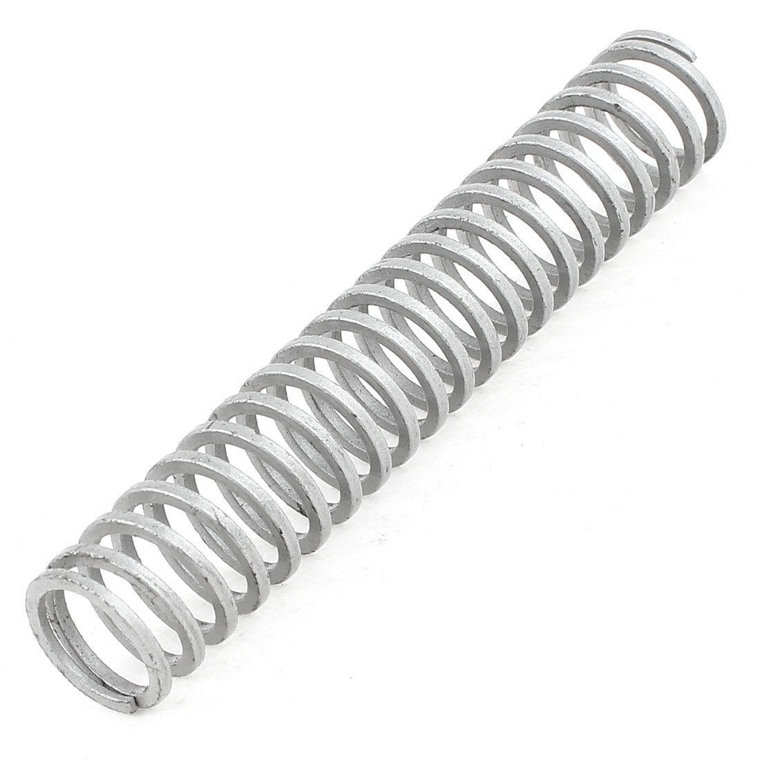 Silver Tone Extra Light Load Press Coil Compression Die Spring 14.5mmx9mmx80m<wbr/>m