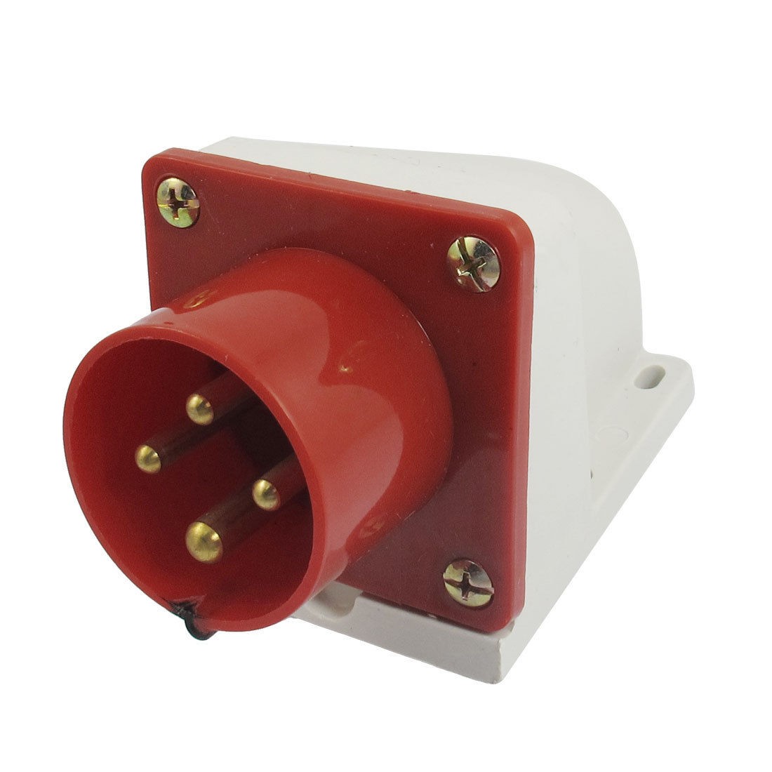 AC 380V-415V 16A 3P+E IEC309-2 Panel Mount Industrial Plug Ywotl