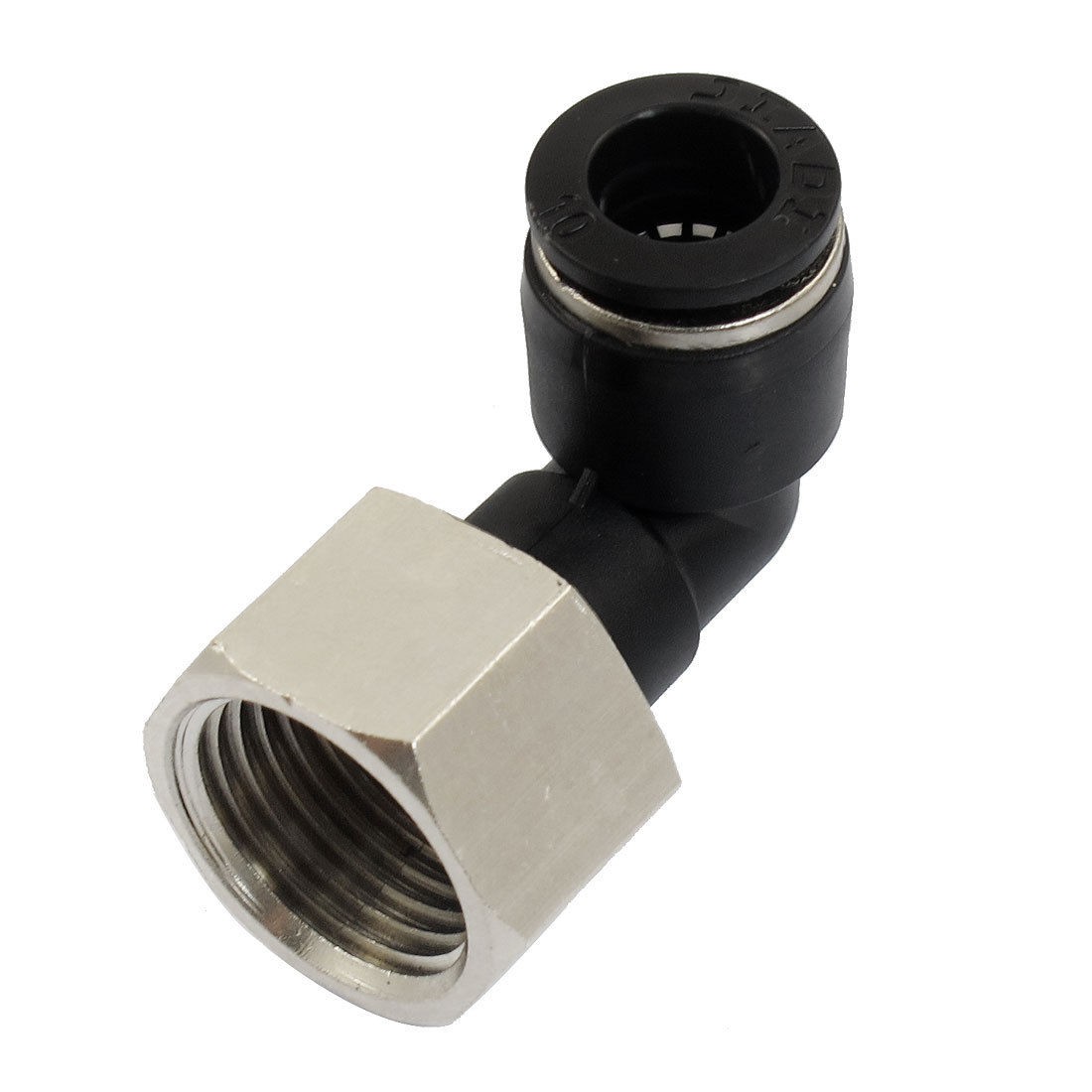 Air Pneumetic 10mm to 1/2" PT Female Thread Connector Elbow Quick Fitting