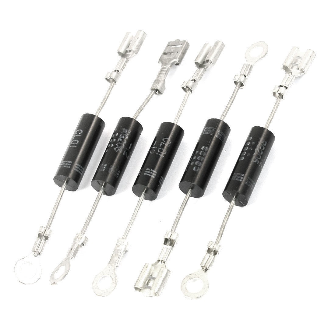 5 Pcs 800V 2A Single Way 1 Terminals Microwave Oven Rectifier Diode