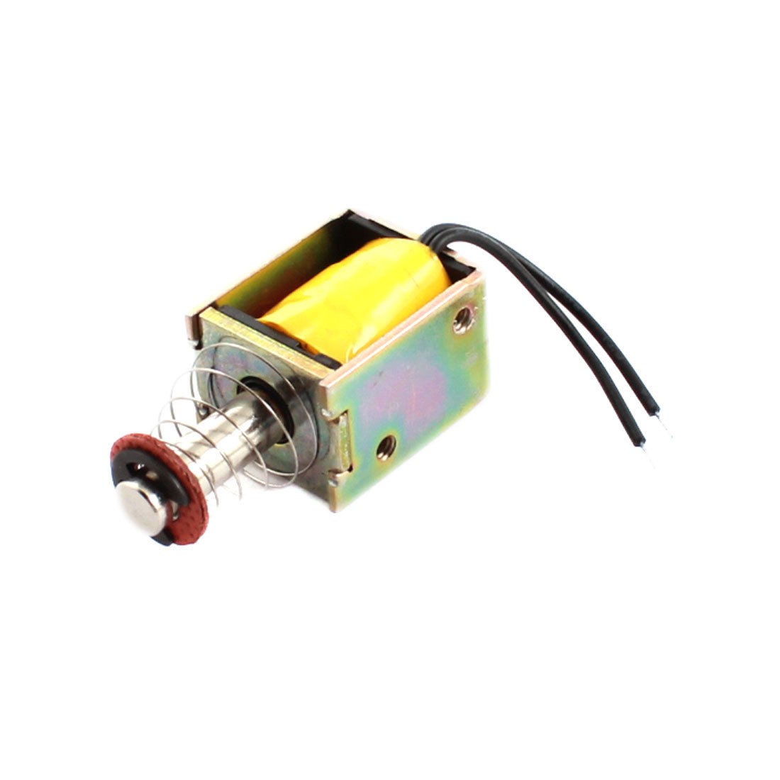 DC 14V 0.2A 2.8W 3mm 30g Open Frame Push Pull Type Solenoid Electromagnet