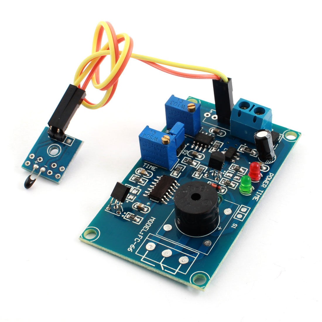 DC 12V 0-20S Pyroelectricit<wbr/>y Alarm Buzzer Time Delay Module Bluw