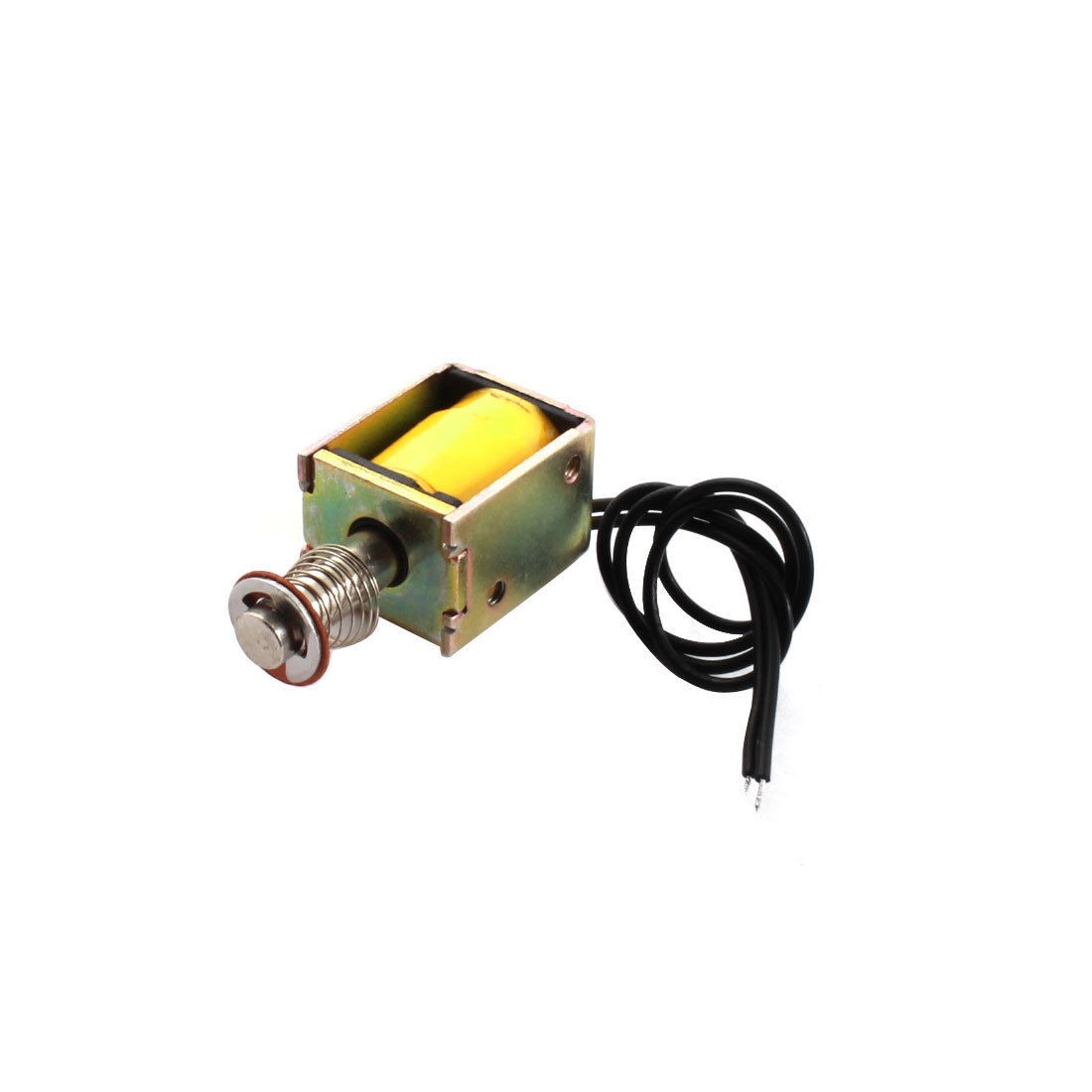 DC 15V 0.21A 50g Force 3mm Stroke Push Pull Type Solenoid Electromagnet