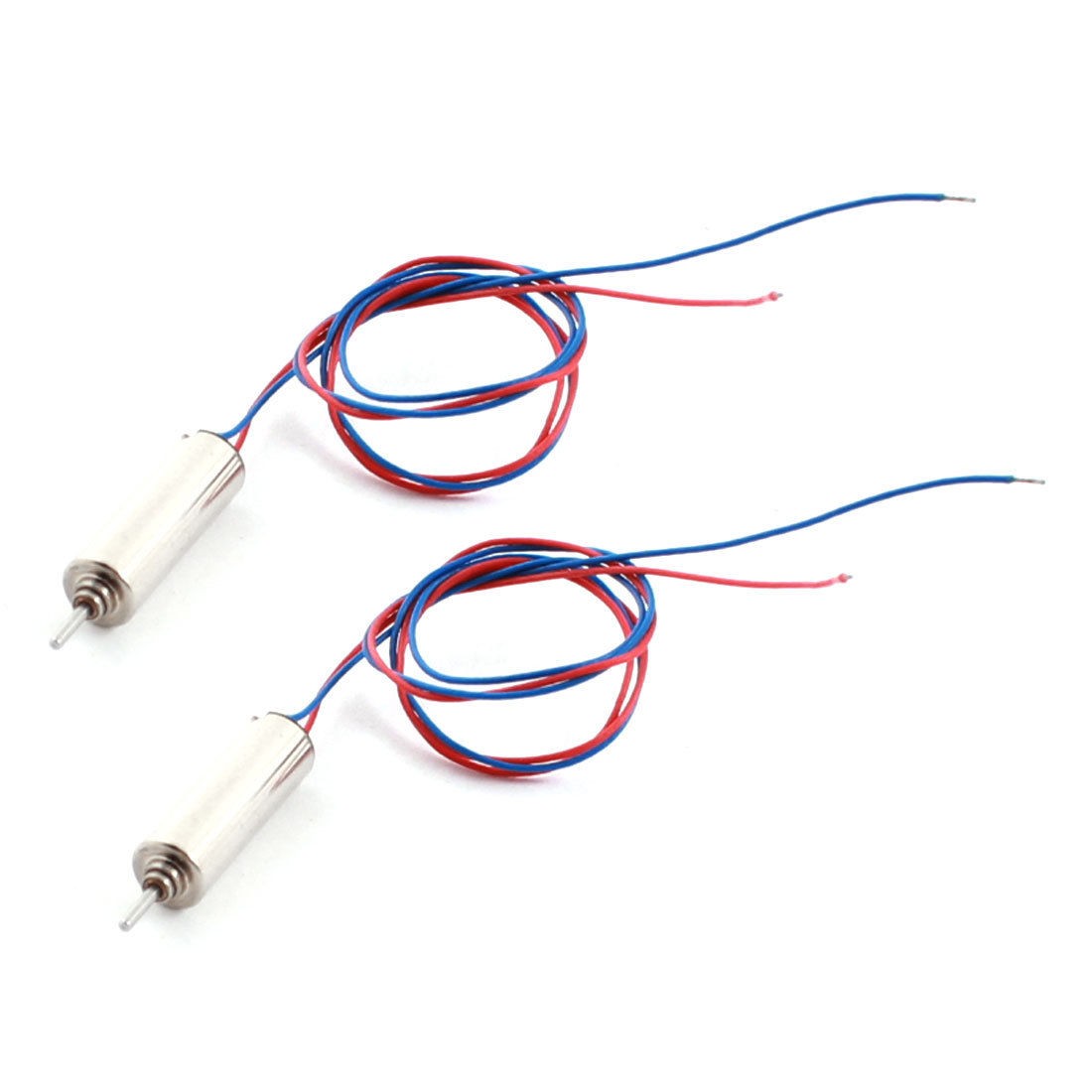 RC Model 4mm x 12mm Cylinder Magnet Coreless Motor 63000RPM DC 3.7V 2Pcs