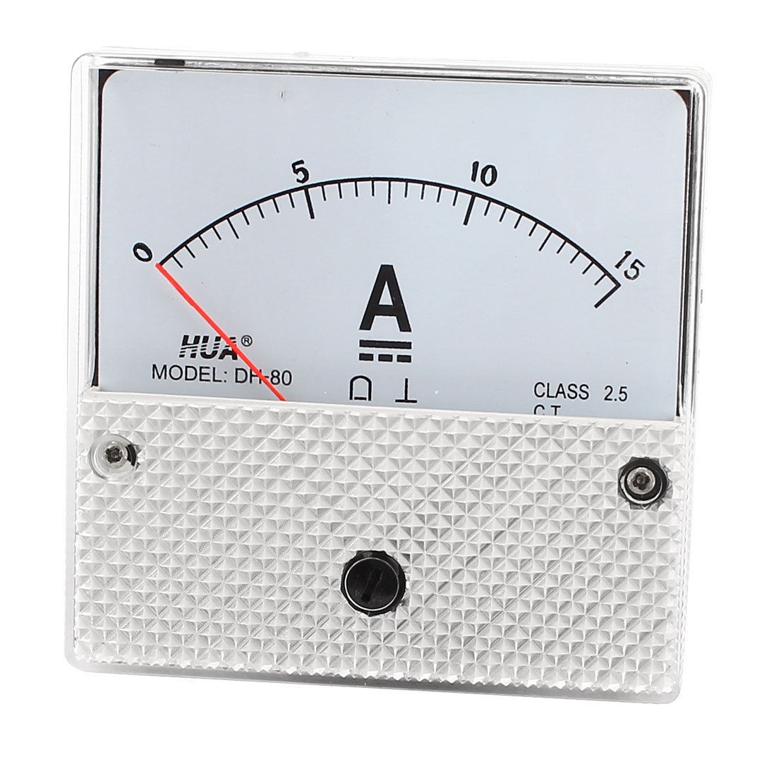 DH-80 Model Panel Current Gauge Analog Meter Ammeter DC 0-15A