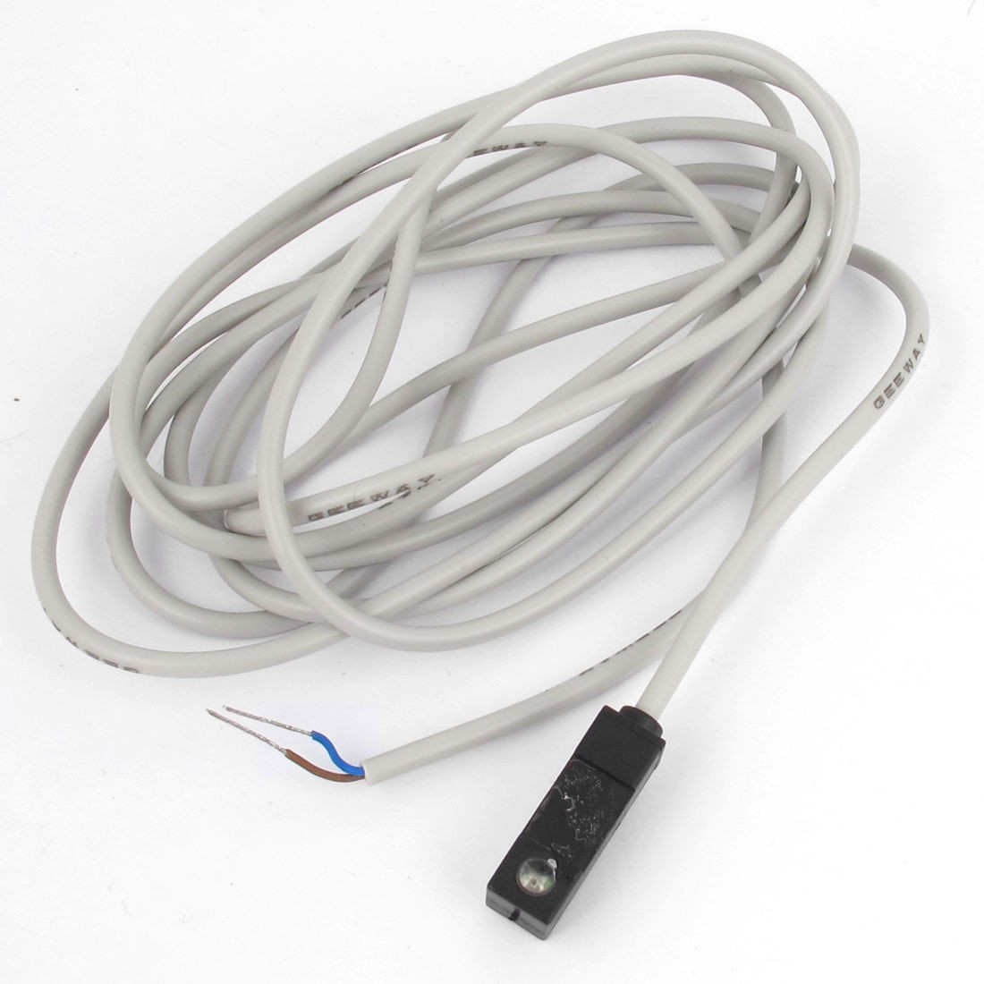 Air Cylinder 1.9M Wired N/O Magnetic Reed Switch DC AC 5-240V