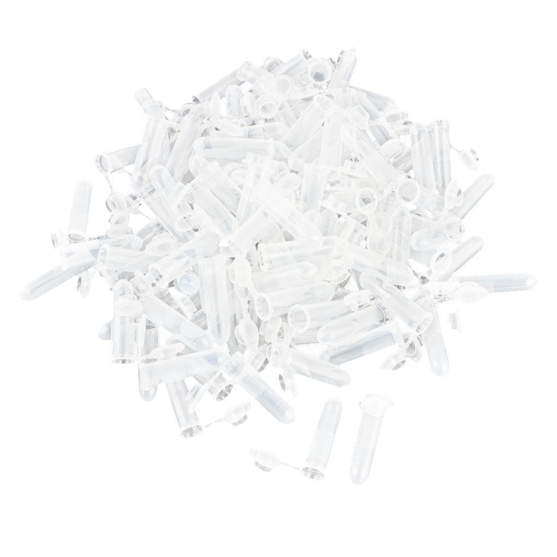 Lab Plastic Graduated Centrifuge Tubes Test Tubing 2ml w Lids 500 Pcs