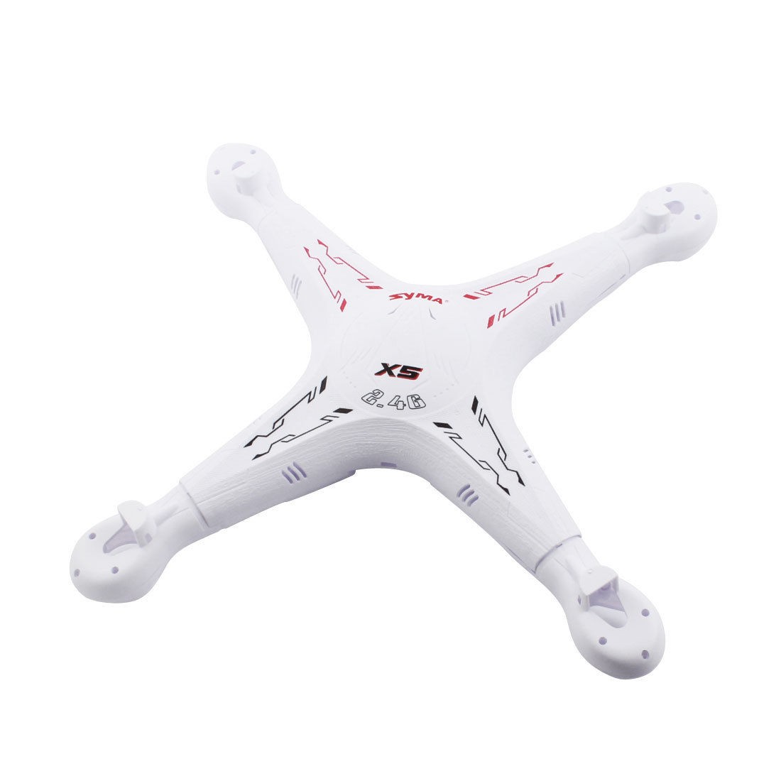 White Plastic Main Body Set Spare Part for Syma X5-01 RC Quadcopter